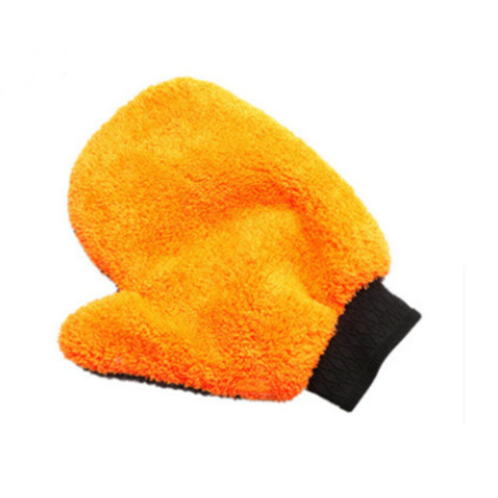 3Pc Car Washing Gloves Cleaning Mitt Wash Glove Maintenance Soft Fleece Car Washing Brush Cloth For Motorcycle Auto Home Coral 6913664848281