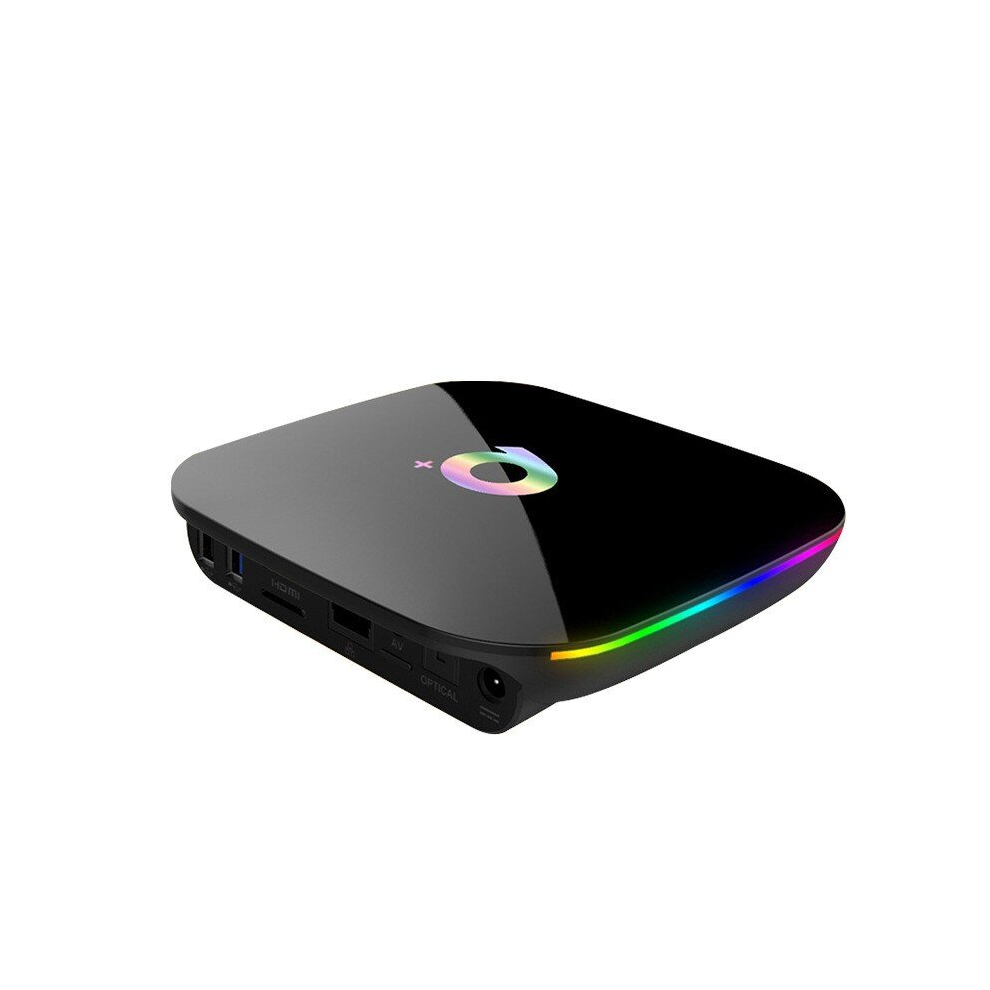 Android 9.0 Q Plus Smart Tv Box 4Gb Ram 32Gb Rom Quad Core H.265 Usb3.0 2.4G Wifi Set Top Box 4K Tvbox Tv Media Player - 4Gb 32Gb 766261502140
