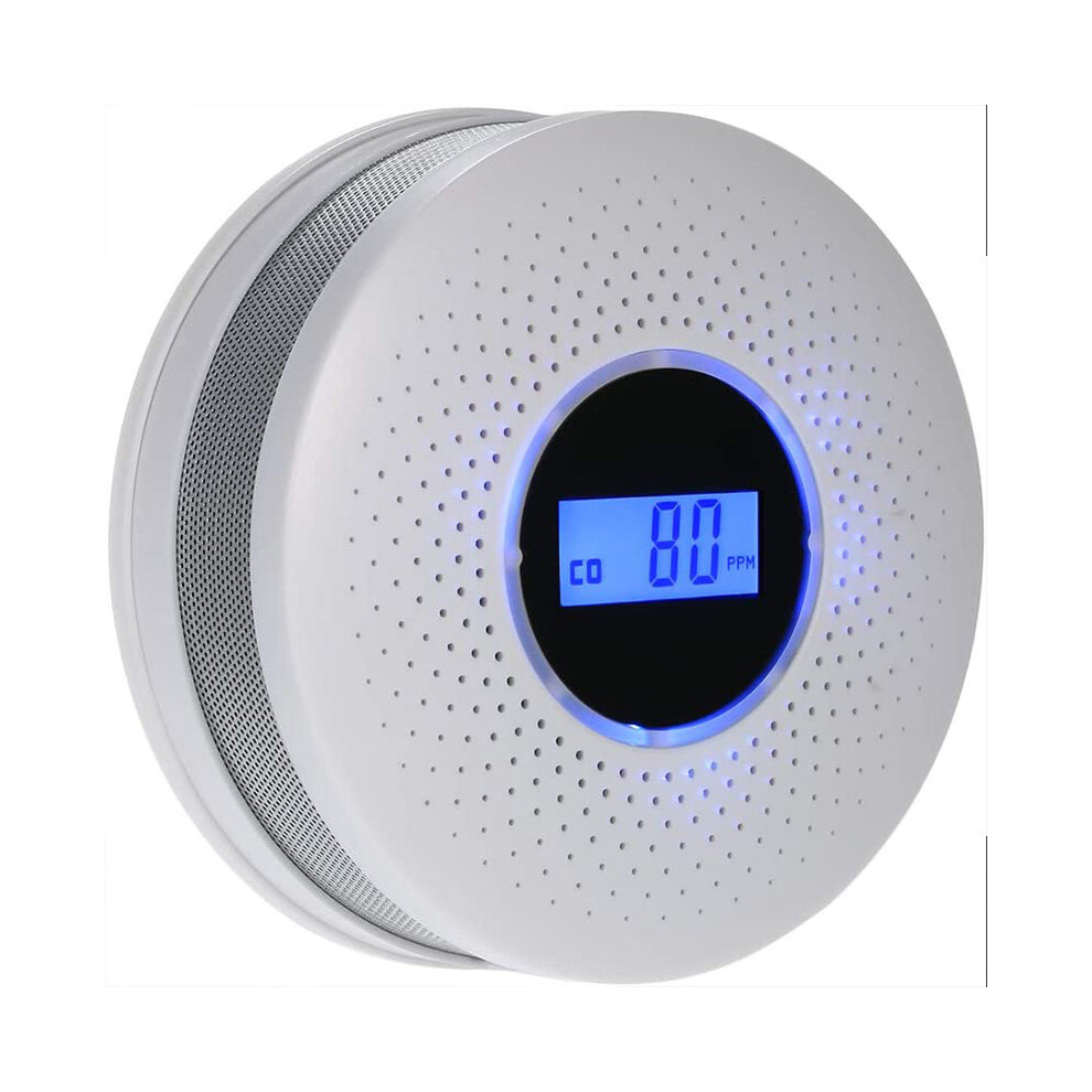 Carbon Monoxide and Smoke Combo Detector Battery Operated CO Alarm