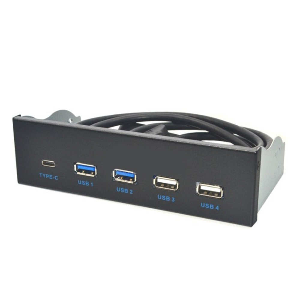 5.25 Inch Usb3.1 Gen2 Front Panel Usb Hub 2 Ports Usb3.0+2 Ports