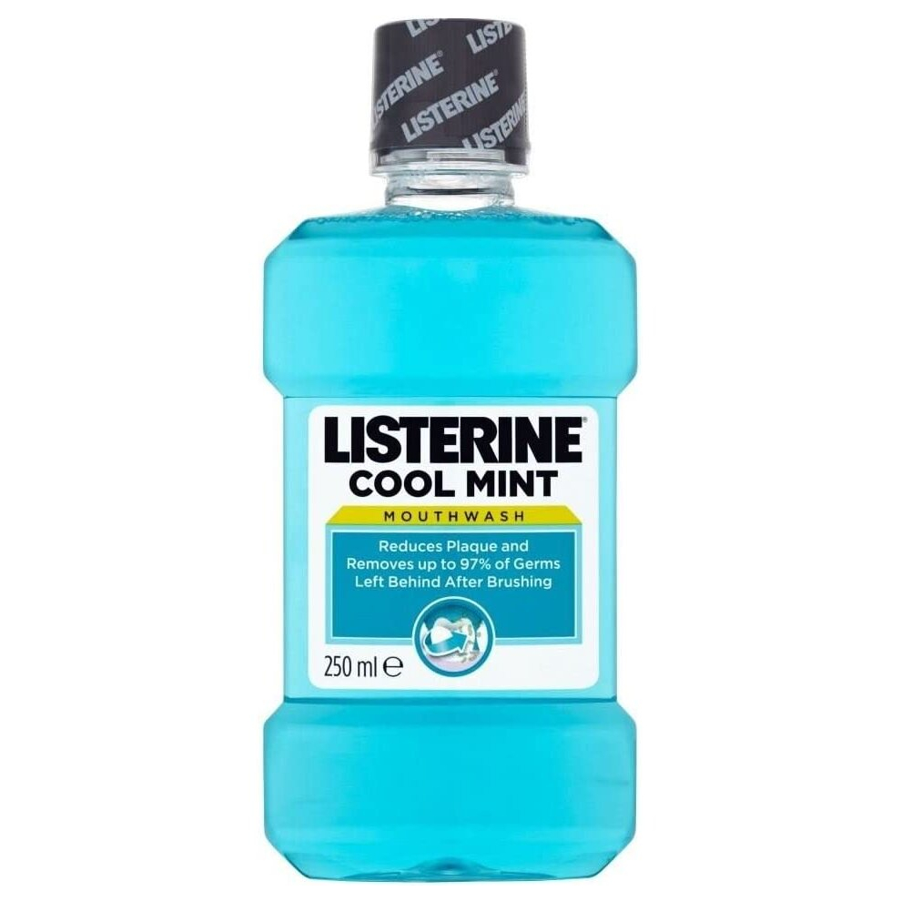 Listerine Cool Mint Mouthwash, 250ml