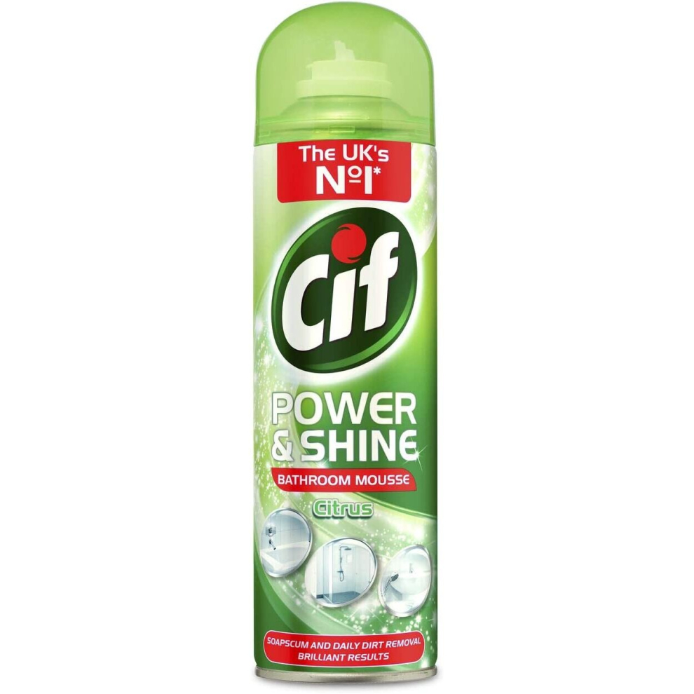 Cif Bathroom Mousse Citrus 500ml