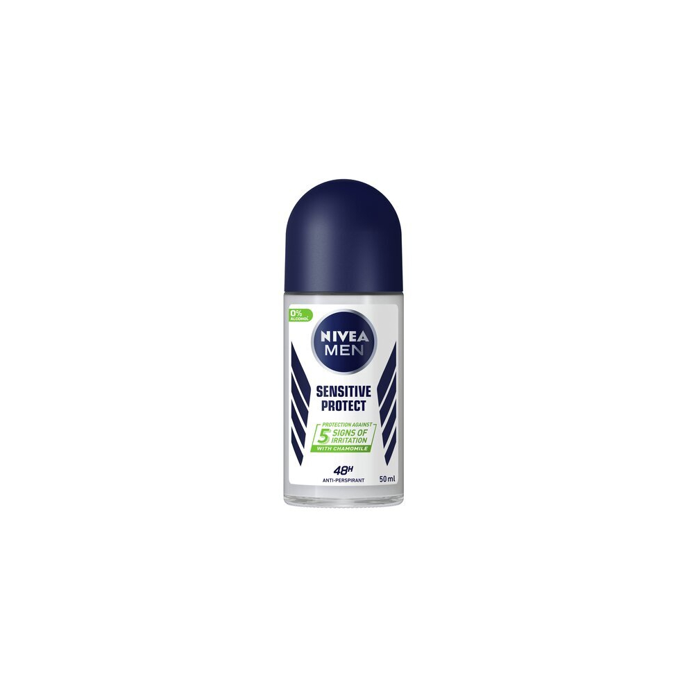 Nivea Men Sensitive Protect Anti-Perspirant Roll-On 50ml