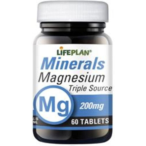 Lifeplan Magnesium Triple Source 200mg 60 Tablets