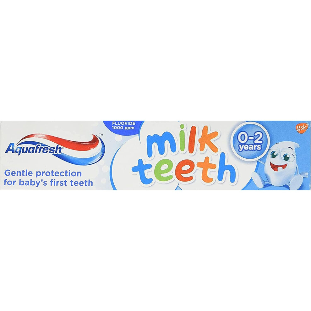 Aquafresh Milk Teeth 0-2 Years Kids Toothpaste, 50 ml