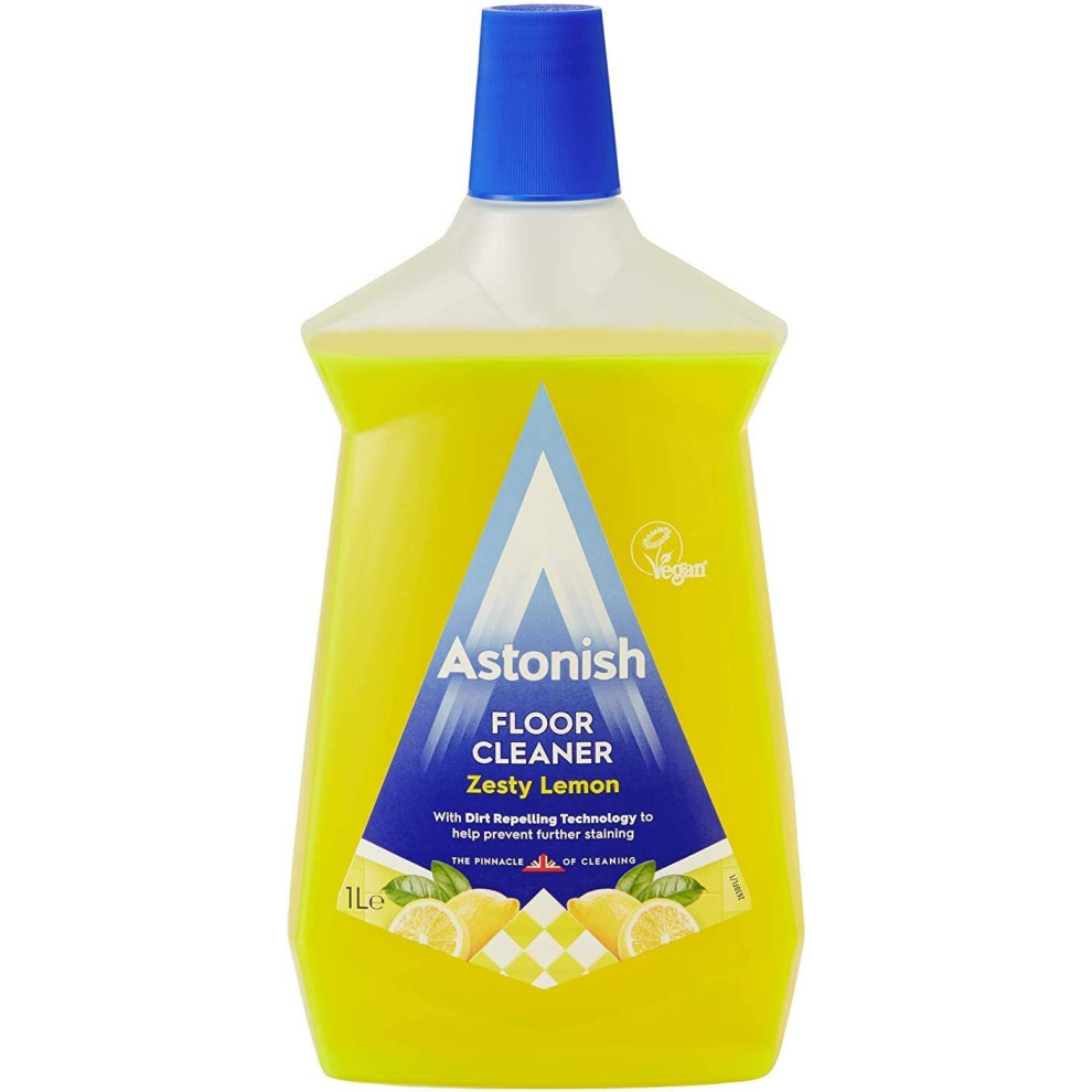 Astonish Floor Cleaner 1 Litre Bottle Zesty Lemon