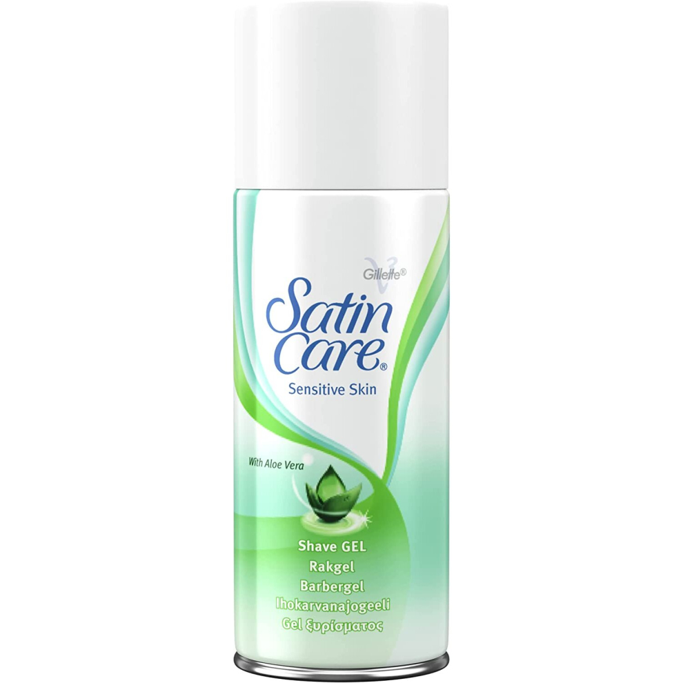 Gillette Satin Care Sensitive Skin Women's Shaving Gel, 75 ml