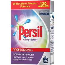 Persil Biological Washing Powder with Colour Protect Formula, 130 Washes 8.4KG
