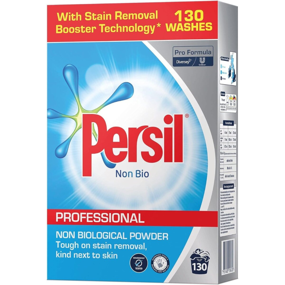 Persil Non Biological Powder 130 Washes 8.45KG