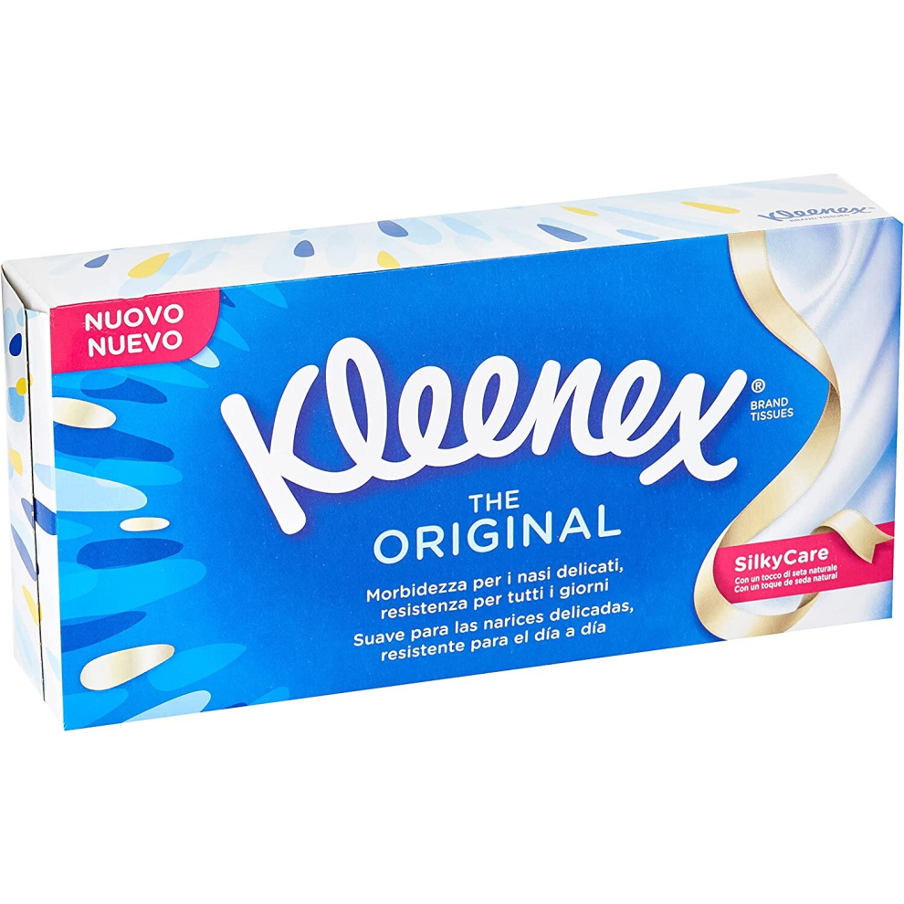 Kleenex Original Tissue Box, 70 Pieces