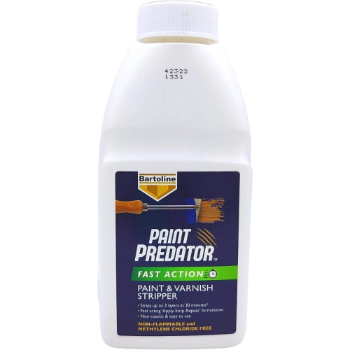 Bartoline Paint Predator Fast Action Paint and Varnish Stripper 500ml 55878923