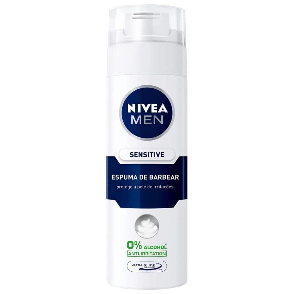 NIVEA MEN SENSITIVE SHAVE FOAM ULTRA GLIDE 200ml