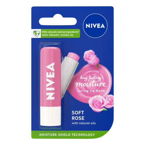 NIVEA Nivea Soft Rose Caring Lip Balm 4.8g