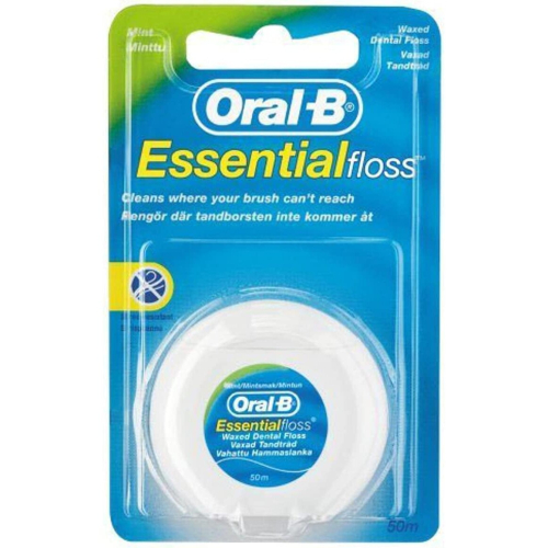 Oral-B Oral-B Essential Waxed Mint Floss, 50 m(5029)
