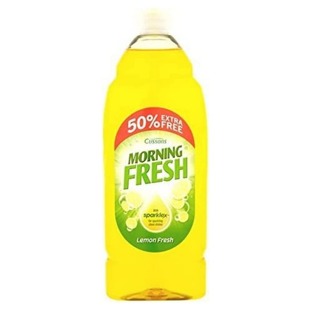 Cussons Morning Fresh Lemon Washing Up Liquid 675ml