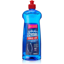 Crystale Total Action Dishwasher Rinse Aid - Streak Free Formula - 500ml