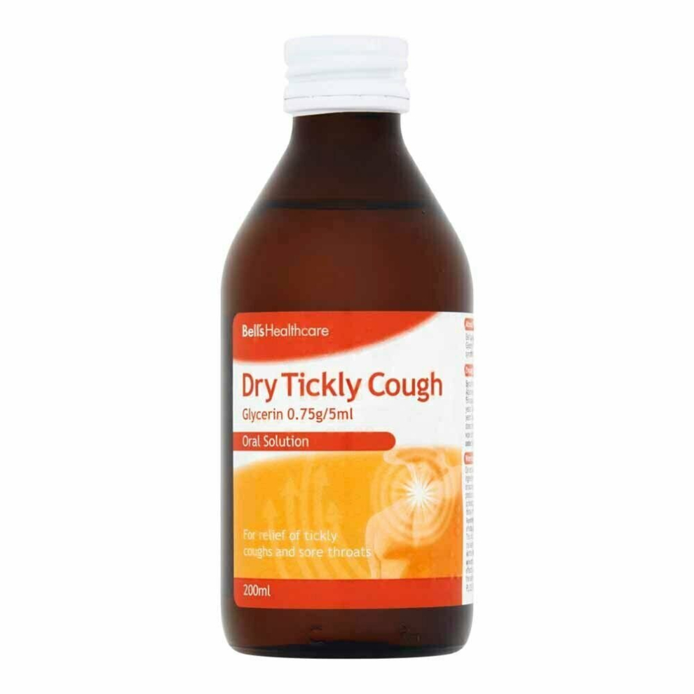 Bell's Dry Tickly Cough And Sore Throats 200Ml