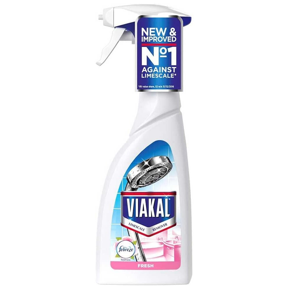 Viakal Limescale Remover Spray , With Febreze, 500ml