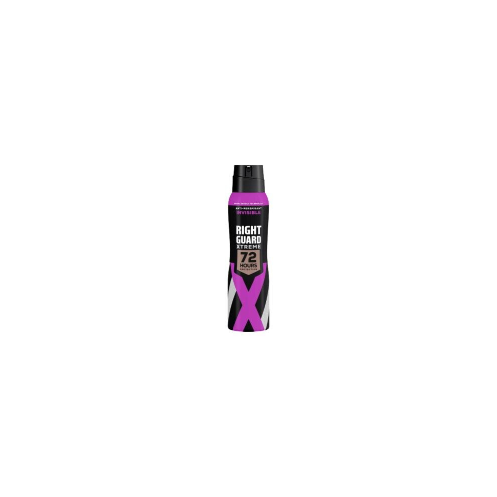 Right Guard Xtreme Invisible WOMEN A/p Deodorant Spray 150 ml