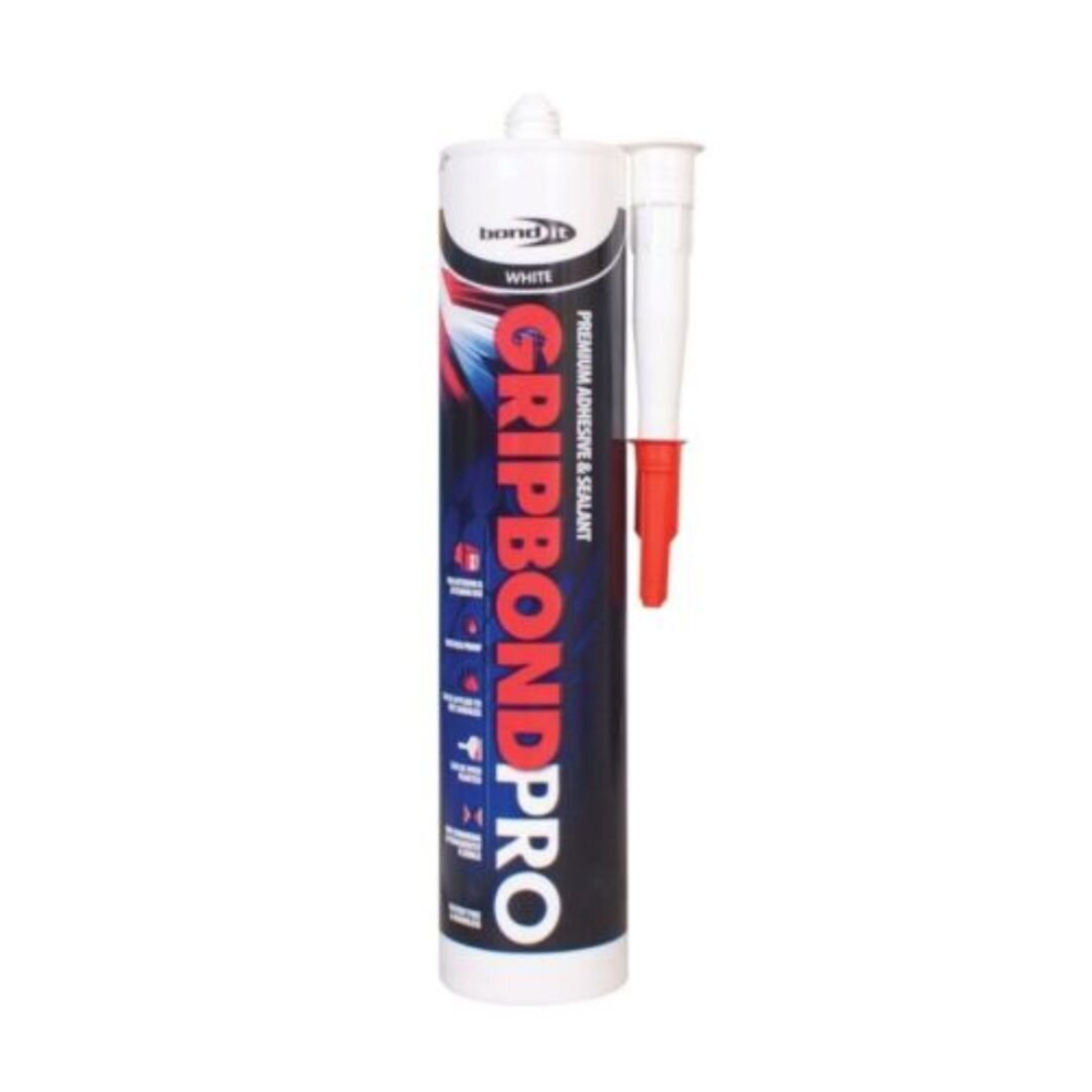 Bond It Grip Bond Pro Sealant & Adhesive White EU3   BDMSPWH(n)