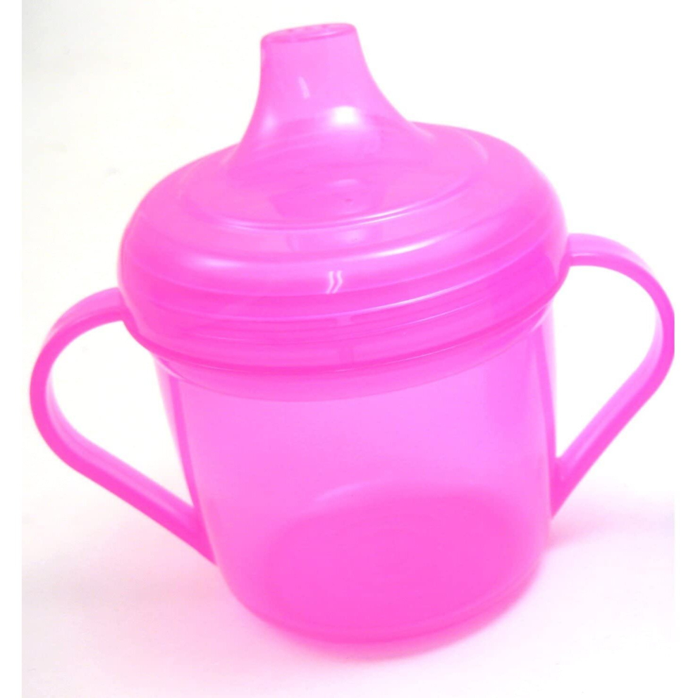 Griptight - Trainer Sippy Cup Easy Grip Handles 180ml Pink