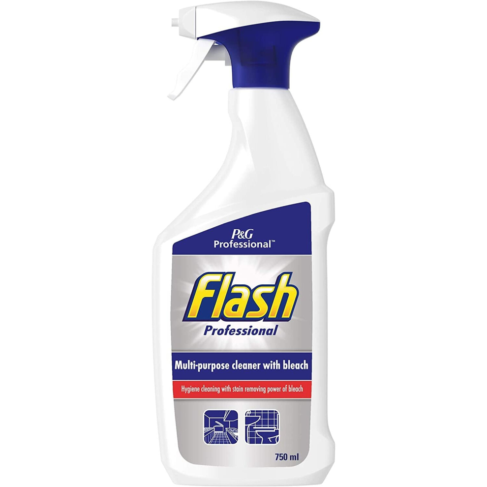 Flash Professional Multi-Purpose Cleaner with Bleach Spray 750ml