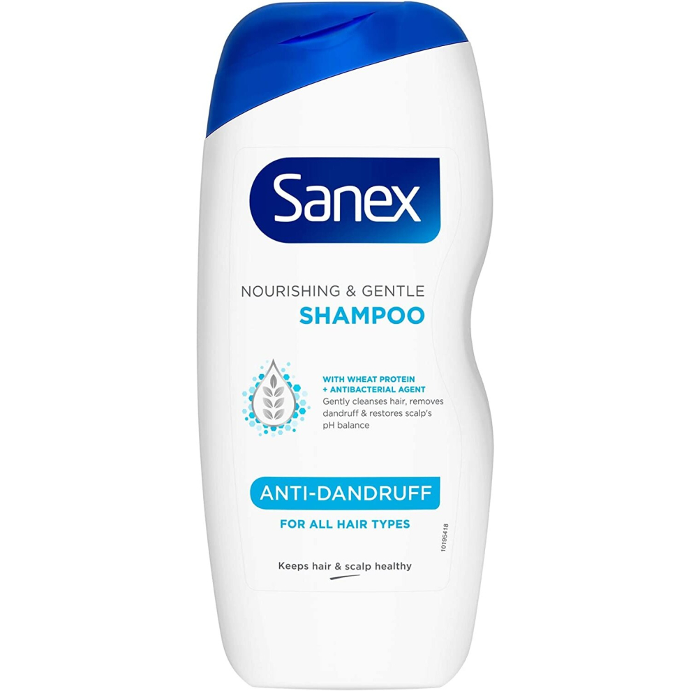 Sanex Nourishing & Gentle Anti-Dandruff Shampoo 250ml