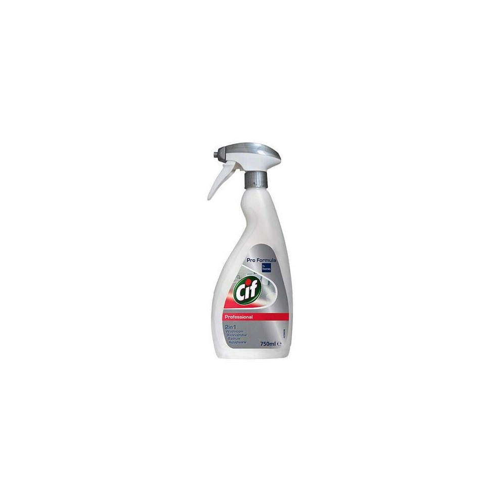 Cif 2 In 1 Washroom Cleaner 750ML (CS 6) 7517907