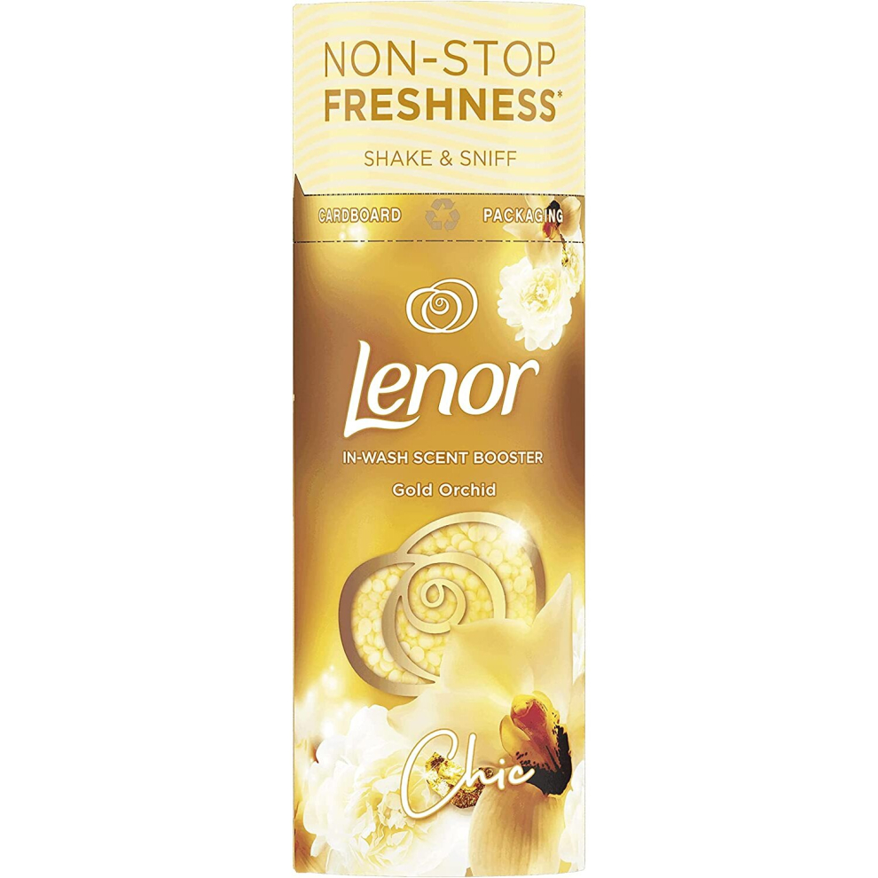 Lenor Laundry Perfume In-Wash Scent Booster Beads, Gold Orchid, 176g