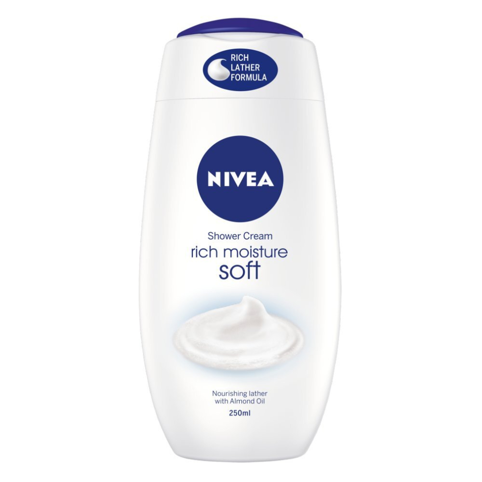 Nivea Rich Moisture Soft Shower Cream 250ml