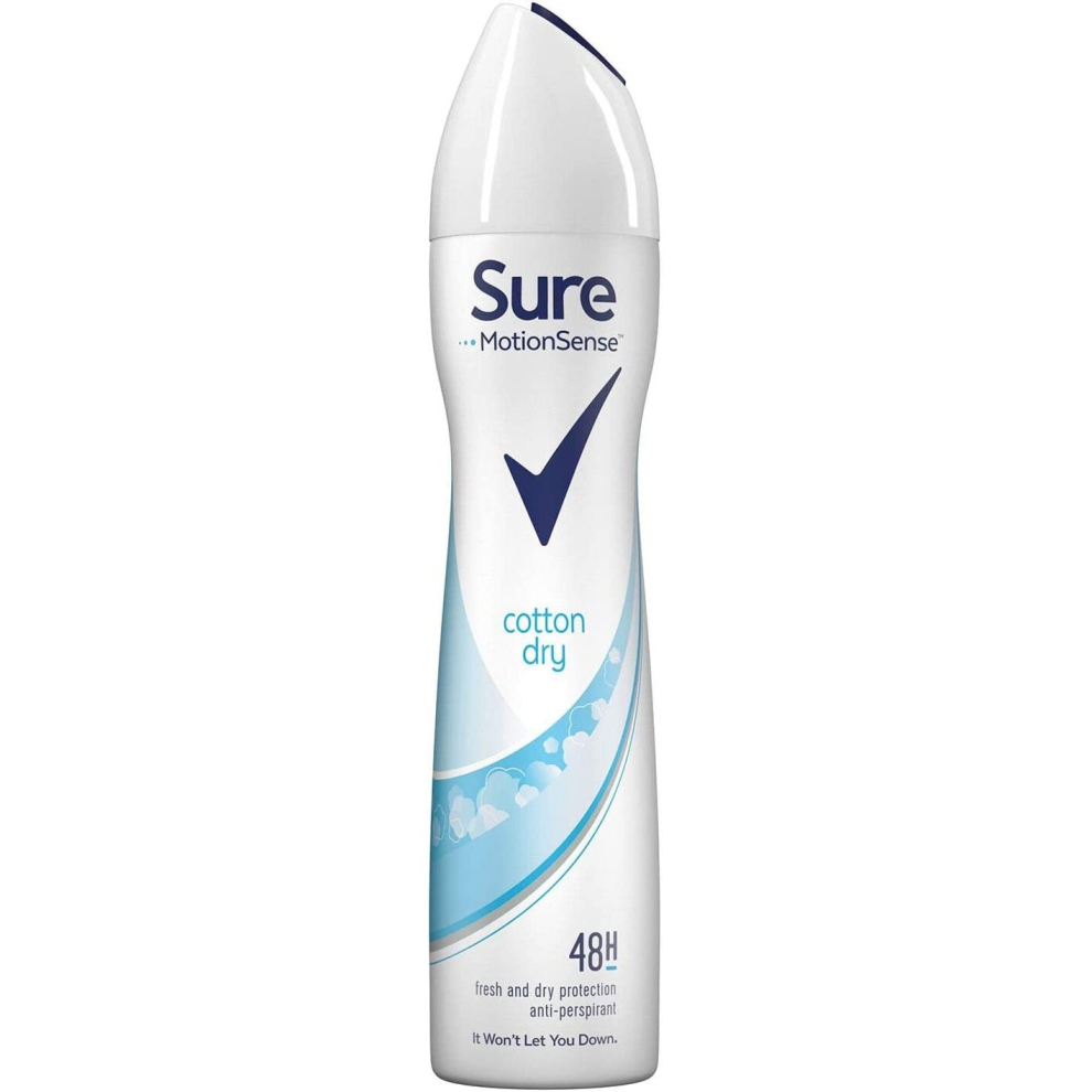 Sure Women Cotton Dry Deodorant 250ml