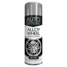Rapide Auto Extreme Spray Paint Silver Wheel 400ml 1924