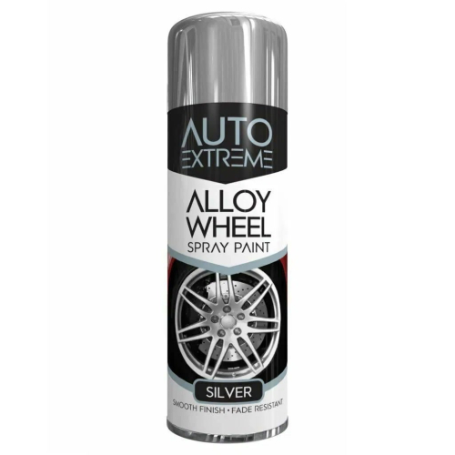 Rapide Rapide Auto Extreme Spray Paint Silver Wheel 400ml   1924