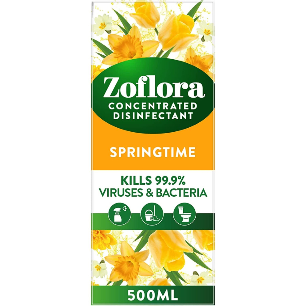 Zoflora Multi-Purpose Concentrated - Springtime, 500ml(D)