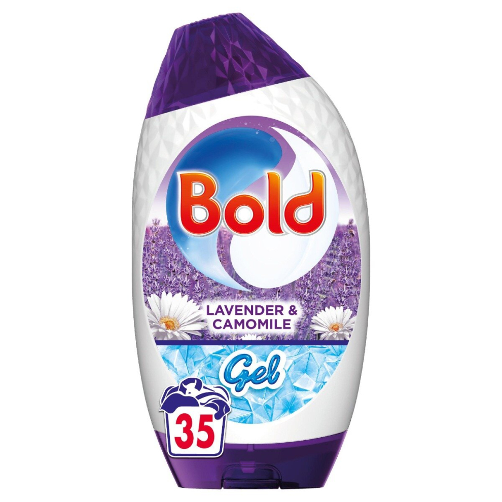 Bold 2 In 1 Laundry Detergent Gel Lavender & Camomile, 35 Washes