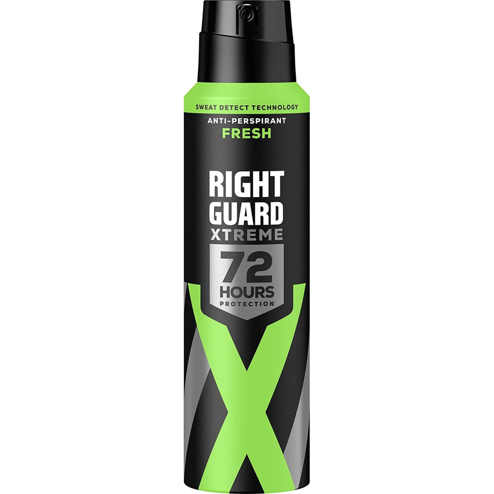 Right Guard Xtreme Fresh 72H Protection Anti-Perspirant, 150ml