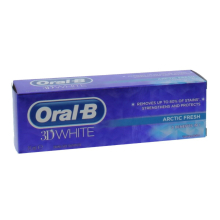 Oral-B 3D White Toothpaste, Arctic Fresh, 75ml