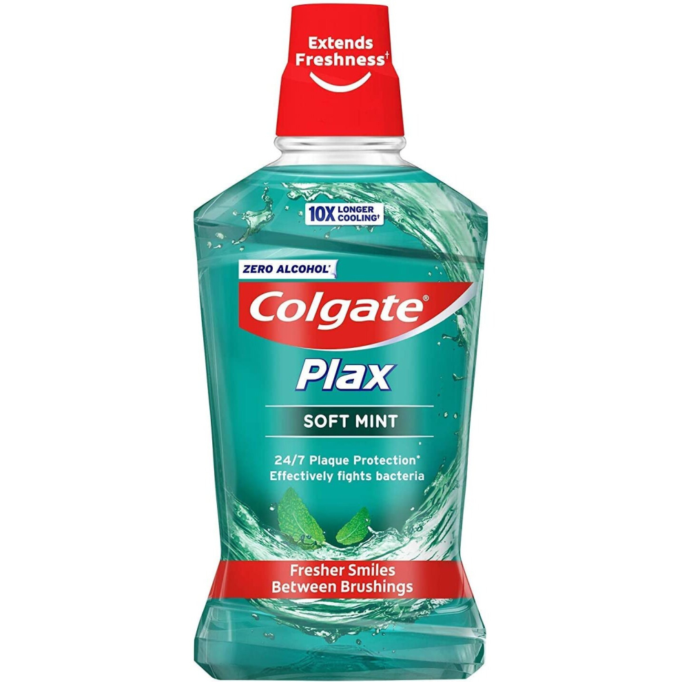 Colgate Plax Soft Mint Mouthwash, 500 ml