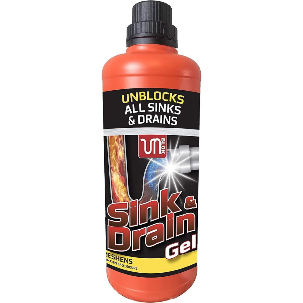 Homecare Essential Power Sink and Drain Unblocker Gel 1L