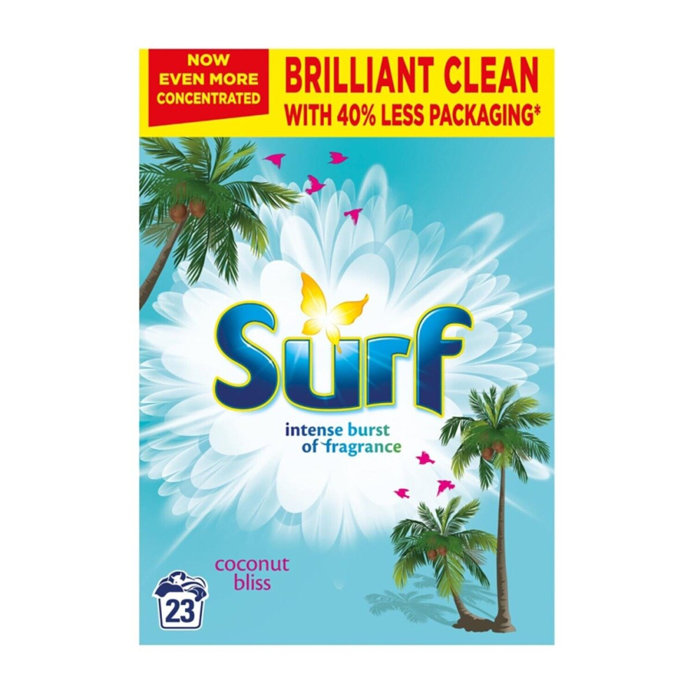 New Surf Powder Coconut Bliss - 23 Washes Amber