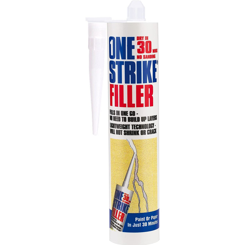 Everbuild One Strike Filler Cartridge White 300 ml    ONEC3(n)