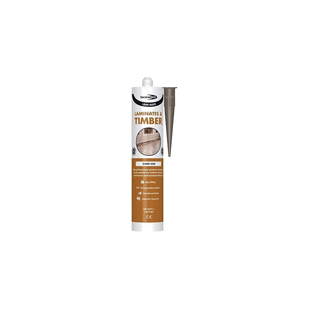 Bond IT LAMI MATE Flexible SEALANT Gap Filler Dark Oak BDLSDO(N)