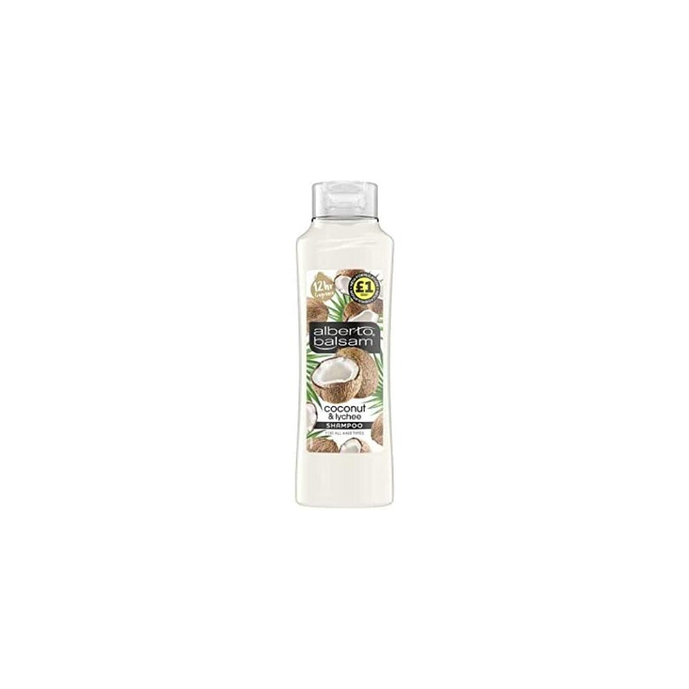 Alberto Balsam Coconut & Lychee Shampoo 350Ml