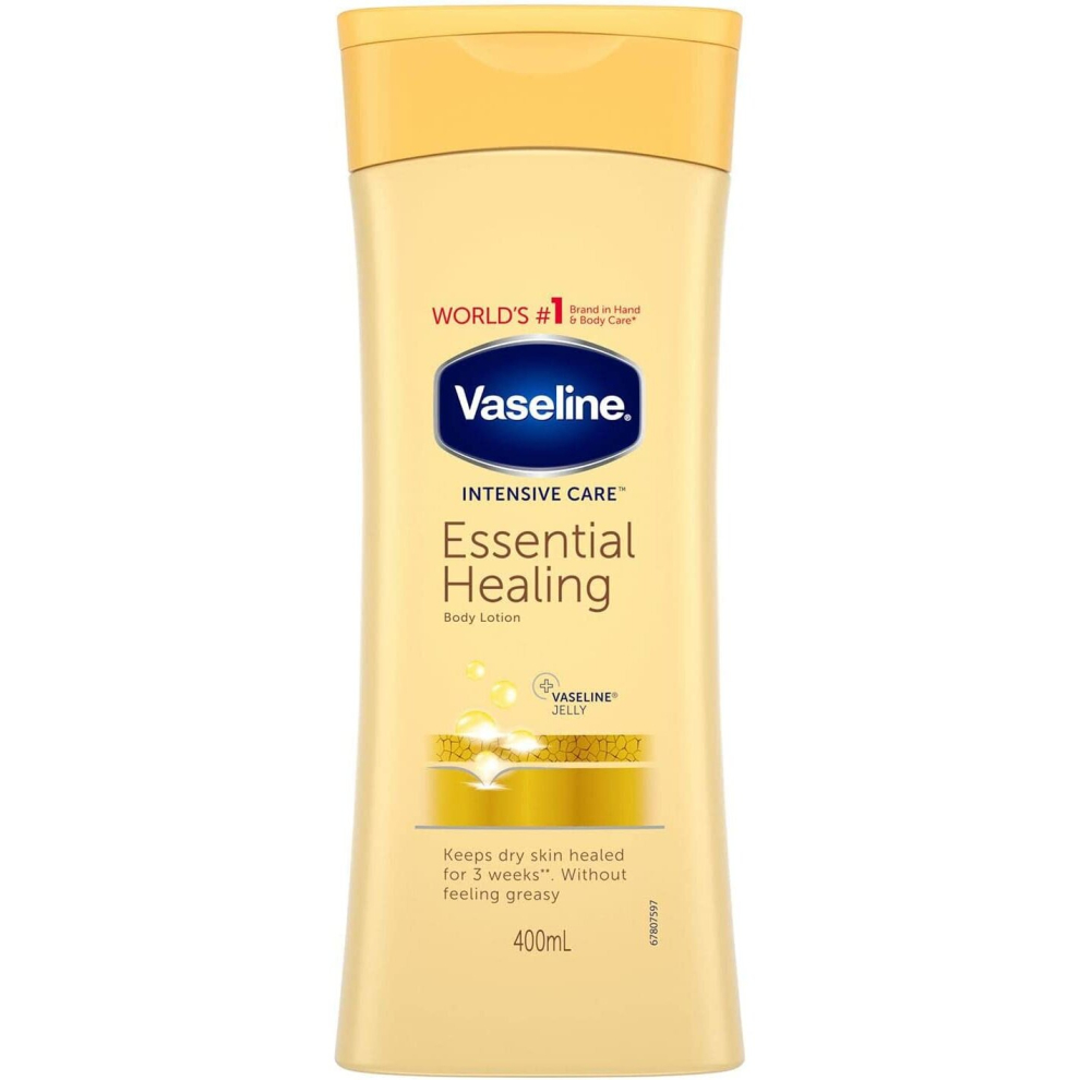 VASELINE INTENSIVE CARE ESSENTIAL HEALING BODY LOTION 400ml