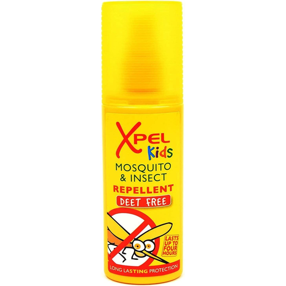 Xpel Kids Mosquito & Insect Repellent 70ml (DEET FREE) Pump Spray