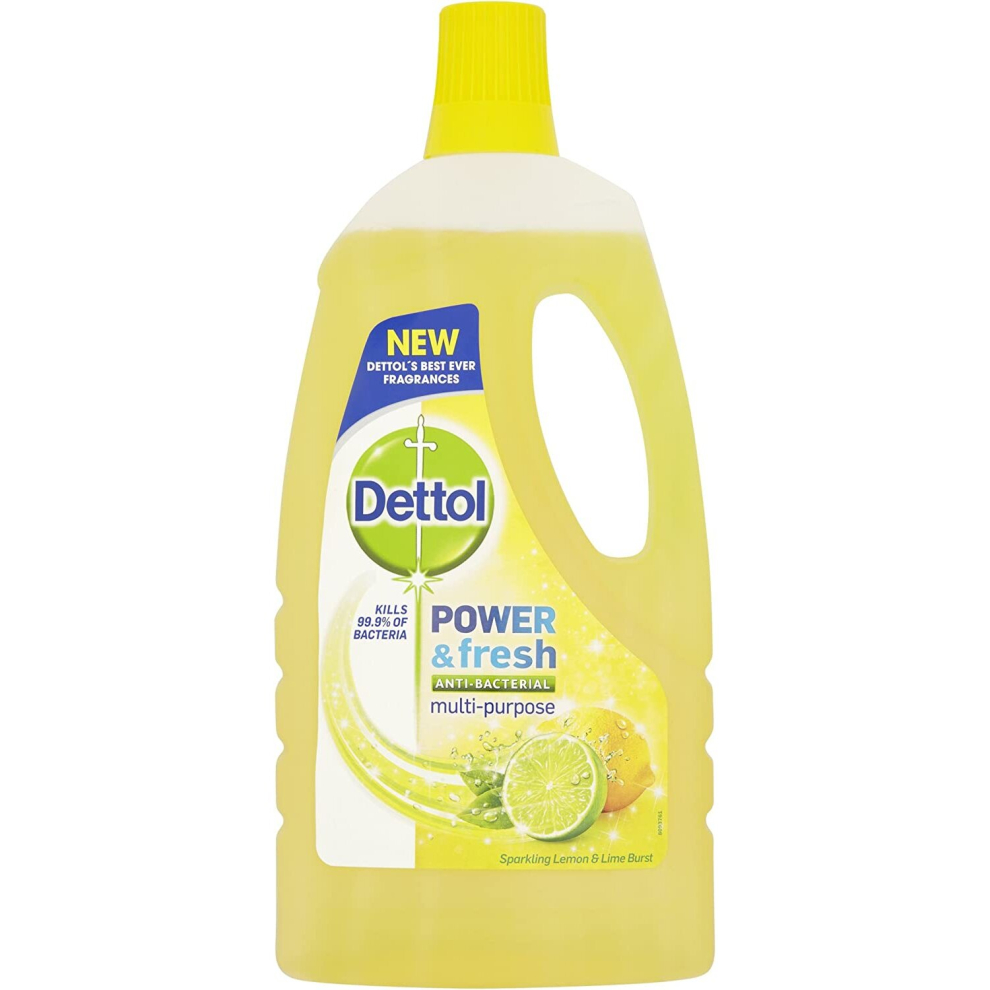 Dettol Power and Fresh Floor Cleaner Lemon, 1L