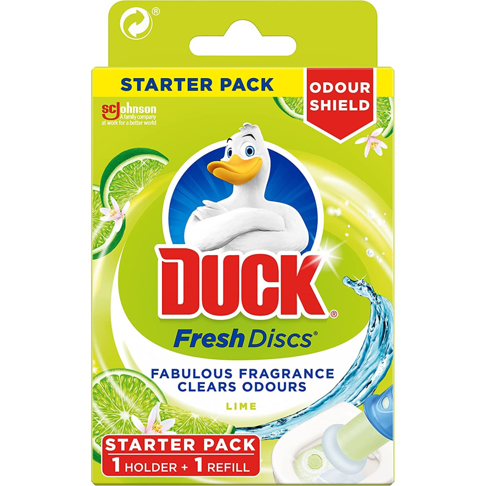 TOILET DUCK 36 ml Fresh Disc Gel Lime