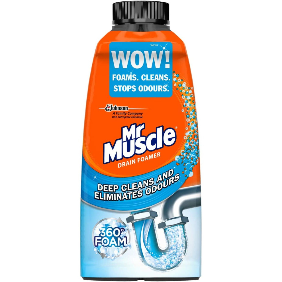 Mr Muscle Drain Foamer Odour Eliminator 500ml