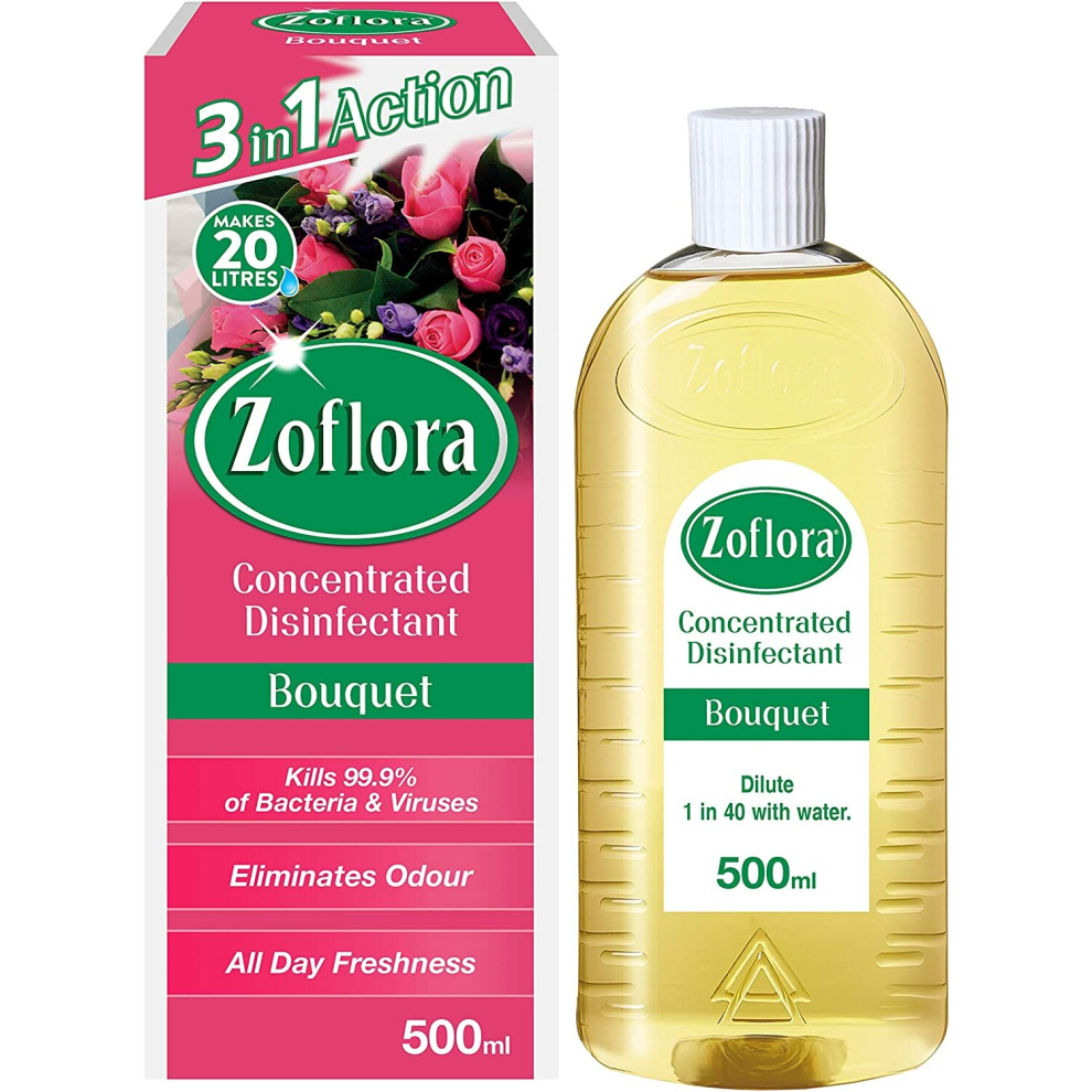 Zoflora 3in1 Action Concentrated Disinfectant Bouquet 500ml