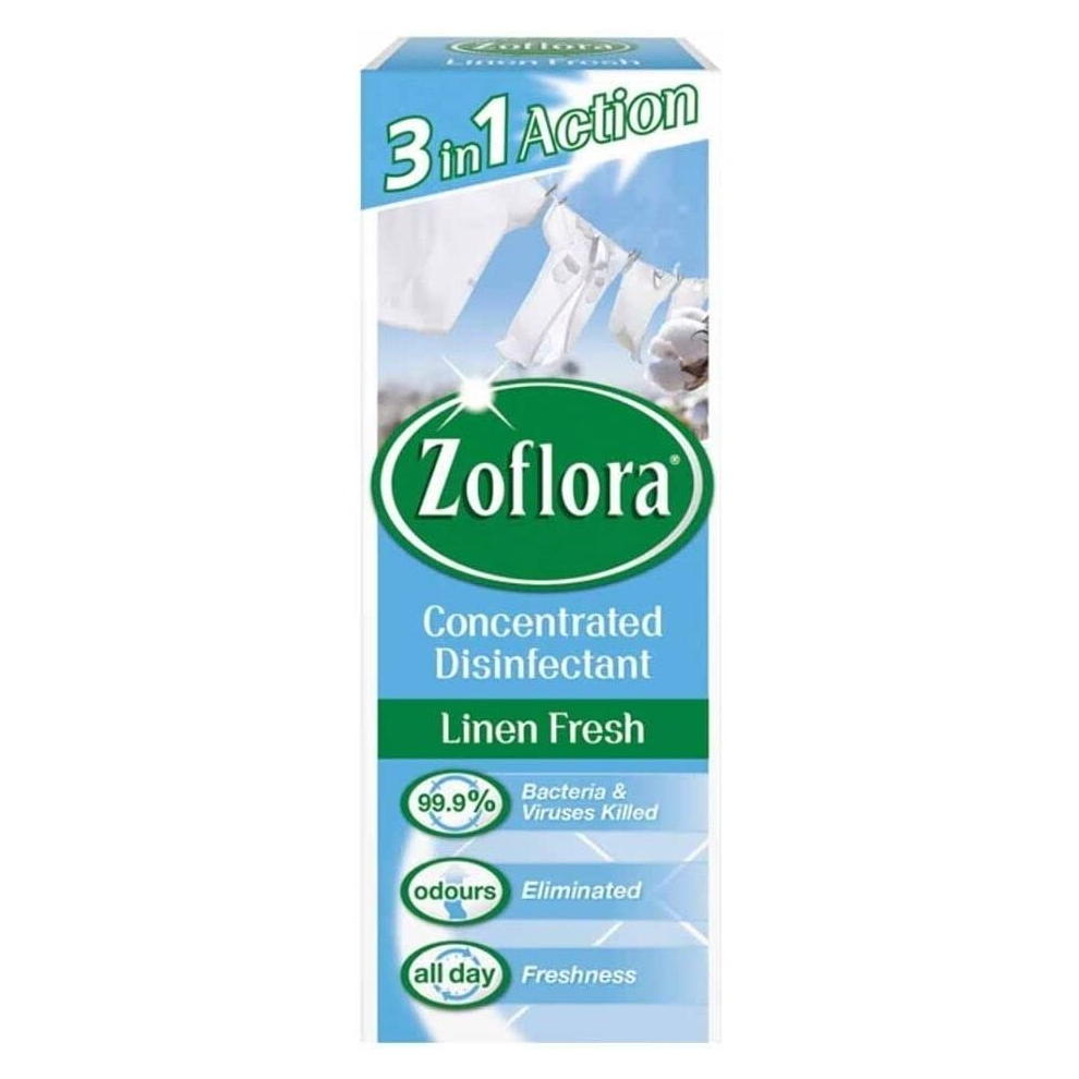 Zoflora Antibacterial Disinfectant 120ml - Linen Fresh